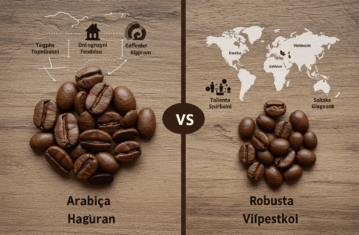 Arabica ve Robusta Çekirdeklerin Farkları Neler?